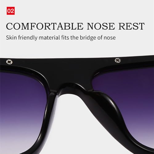 Lunettes de soleil carrées MUTYNE pour éviter l'éblouissement