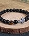 Qrisyya Sobriety Gifts for Men Women Anti Alcohol Bracelet Anti Smoking Bracelet