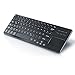 Produktbild CSL - Wireless Tastatur mit Touchpad Keyboard im Slim Design - QWERTZ deutsches Tastaturlayout - LED-Anzeige