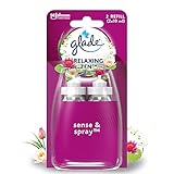 Glade Sense & Spray Air Freshener Refill, Motion Activated Automatic Room Spray and Odour Eliminator for Home, Relaxing Zen, 8 Pack (16 x 18ml)