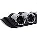 Universal Car Rear Bumper Exhaust 4 Holes Pipe Diffuser Trim Lip Black 50inch