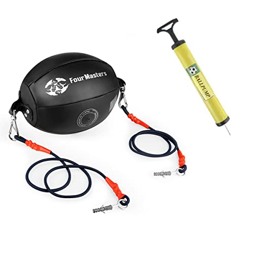 Bola Teto Solo Treino Boxe Muay Thai Mma + Bomba de ar (Vermelha)