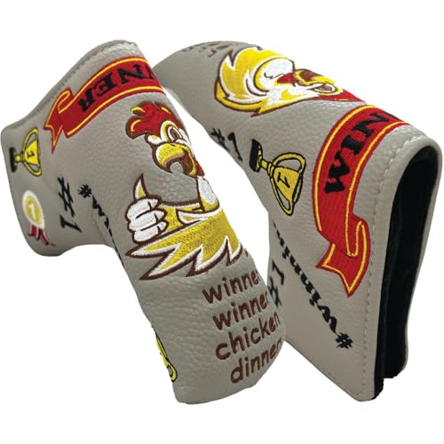Giggle Golf Winner Winner Chicken Dinner Headcovers. Funny Chicken Thumbs