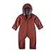 Produktbild Halfen Walkanzug Baby (100% Made in Germany) - Walk Baby Overall, Babyoverall aus Walkwolle (Bio Natur Schurwolle), Walkoverall mit Kapuze, Farbe: Marone,74/80