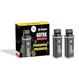 【GOTEK】ASPIRE GOTEK X 交換用 POD 充填済み カートリッジ 2個入り アスパイア 純正 抵抗値 0.8Ω プレフィルド ポッド/VAPE(ベイプ) (パイナップルココナッツ)