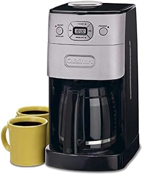 Cuisinart DGB-625BC 挽いて抽出 12カップ 自動コーヒーメーカー つや消しメタル パッケージは異なる場合があります 並行輸入品