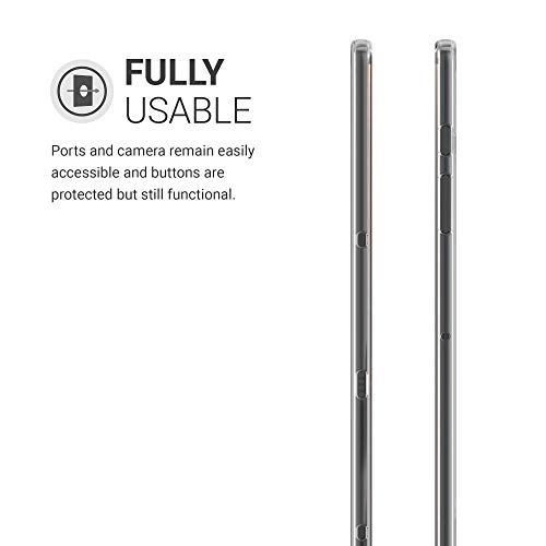 Kwmobile Case Compatible With Samsung Galaxy Tab S8+ Plus/Galaxy Tab S7+ Plus Case - Soft Tpu Back Protector Cover For Tablet - Transparent #TOP3