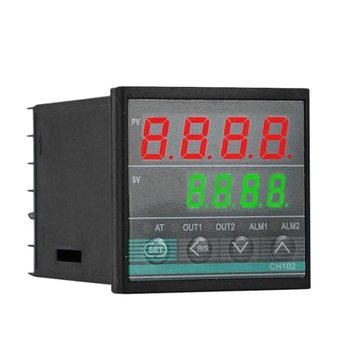 Controlador PID CH102 para evitar sobrecalentamiento con doble alarma y entrada PT100