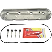 Driver Side Valve Cover with Gasket, Bolts Compatible with 1999-2010 Chevy Silverado, Suburban, Tahoe, Trailblazer, GMC Sierra, Yukon Cadillac Escalade, Pontiac 4.8L 5.3L 5.7L 6.0L 6.2L Part# 264-965