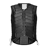 Protection forte : fabriqué en polyester, ce gilet d'équitation offre une protection supérieure contre les chocs lors d'activités équestres ; conçu pour une sécurité optimale en selle