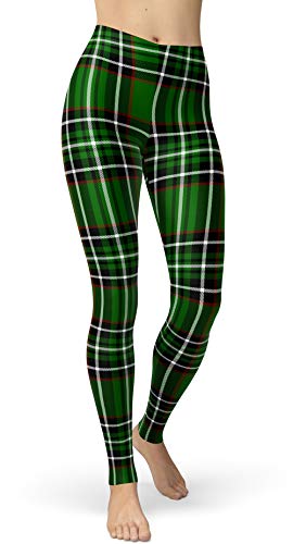 Image of sissycos Women's 80s Leggings Neon Artistic Splash Printed Buttery Soft Stretchy Pants