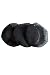 3 Reusable Hair Bun Nets: For girls, women and kids, also perfect for Ballet training equipment for studio. Black stretch mesh for ballerina, fitness, waitress, figure skater, gymnast, etc.