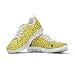 HUGS IDEA - Scarpe da corsa in schiuma leggera e alla moda, ideali per sport e jogging, Giallo (Motivo matematico.), 40 EU