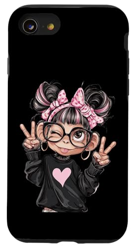 �V�ѐS�̂��鏗�̎q ���킢���L�����N�^�[ ���K�l�t�� �s�[�X�T�C���f�U�C�� �X�}�z�P�[�X iPhone SE (2020) / 7 / 8 �p