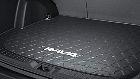 Amazon Rav4 ラゲッジマット ゴム製 ブラック 防水 汚れ防止 フチ付 滑り止め オーストラリア純正品 50系 フロアマット 車 バイク