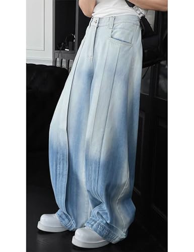 Y2K Baggy Jeans Hip Hop Skater Jeans Vintage Skateboard Pants Loose Fit Denim Jean2