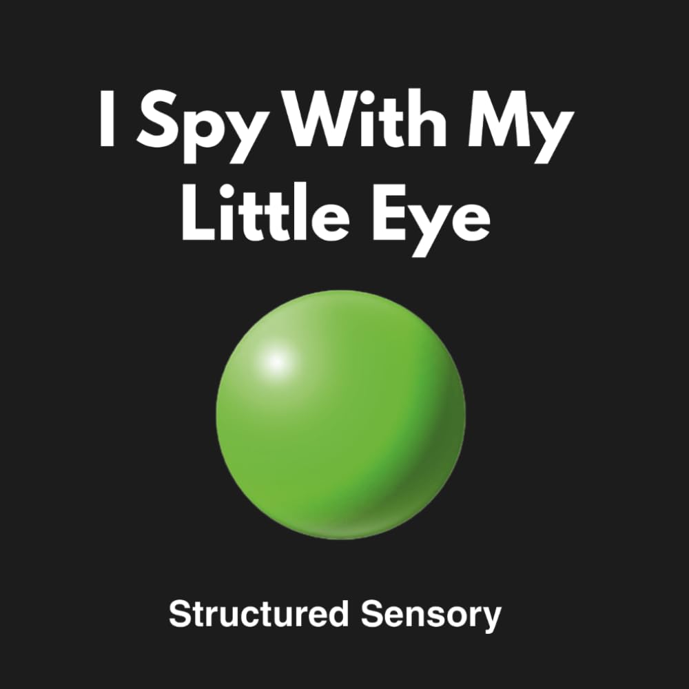 CVI-spy With My Little Eye: Activity book for CVI Learners. Cortical Visual Impairment Workbook. I Spy book for CVI
