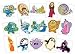 Adventure Time Stickers - Series 2 - Complete Set of 15 Large Stickers (Includes Jake, Finn, Princess Bubblegum, Ice King, BMO, Marceline, Lady Rainicorn and more..)