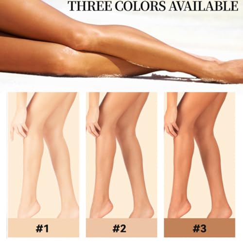 KARLOR Bein Make up Creme, getönte Creme für Beine wasserfest Abdeckcreme Tattoo Besenreiser Abdeckung Concealer Bein Foundation Base Gleicht den Hautton Leg Make up(02# natural)