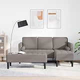 Generisch Sofa Set mit Kissen 2 pcs Taupe Polyester,Möbel,Sofas,39.5KG,3329257