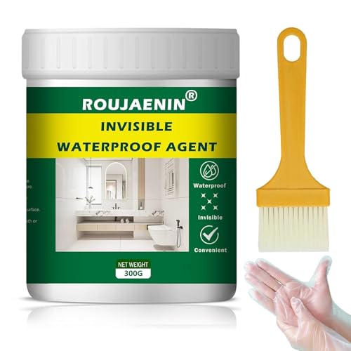 300G Invisible Waterproof Sealant, Anti-Leaking Clear Insulation Sealant Super Strong Anti-Leakage Agent, For Roof,Bathroom, Patio Sealer Outdoor, Indoor