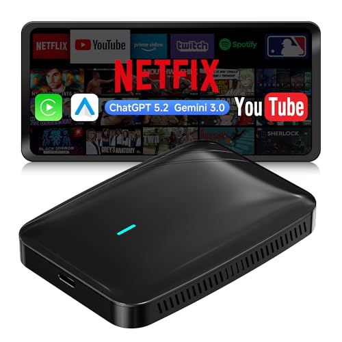 Adaptateur CarPlay sans fil Magic AI Box avec double WiFi pour voiture