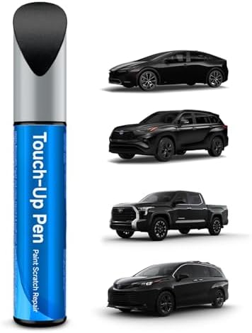 Amazon.com: Toyota Genuine Touch Up Paint Kit 218 Attitude Black Base ...