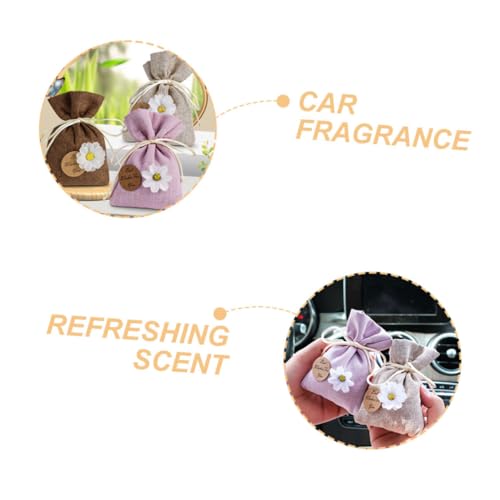 Sachets naturales aromáticos para auto y hogar 4 piezas miniatura 3