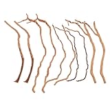 GANAZONO Decoración Natural de Raíces de Madera para Acuario Ramas para Terrarios y Tanques de Reptiles Tronco para Escondite de Peces y Camarones Ornamento Resistente y Versátil para