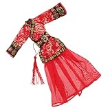 Pour offrir ou collectionner : que ce soit pour jouer ou décorer, cette tenue est un choix idéal pour les jeunes filles et les collectionneurs qui apprécient les motifs traditionnels, les poupées chinoises traditionnelles et les poupées bébé
