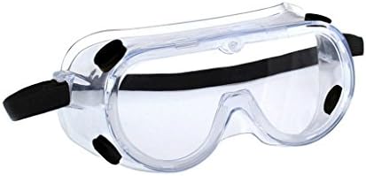 3M Safety Goggles Model 1621, Polycarbonate, Protects From Chemical Splashes, Clear Lens, Hardcoat, Transparent Goggles, Multipurpose for Industrial, Lab And Hospital, ANSI Z87.1 (Pack of 2)