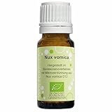 Nux vomica Bio Streukügelchen • für Kinder und Erwachsene • hergestellt mit Mikroverdünnung aus Nux vomica D12 • 10g • zertifizierte Bio-Qualität: DE-ÖKO-007