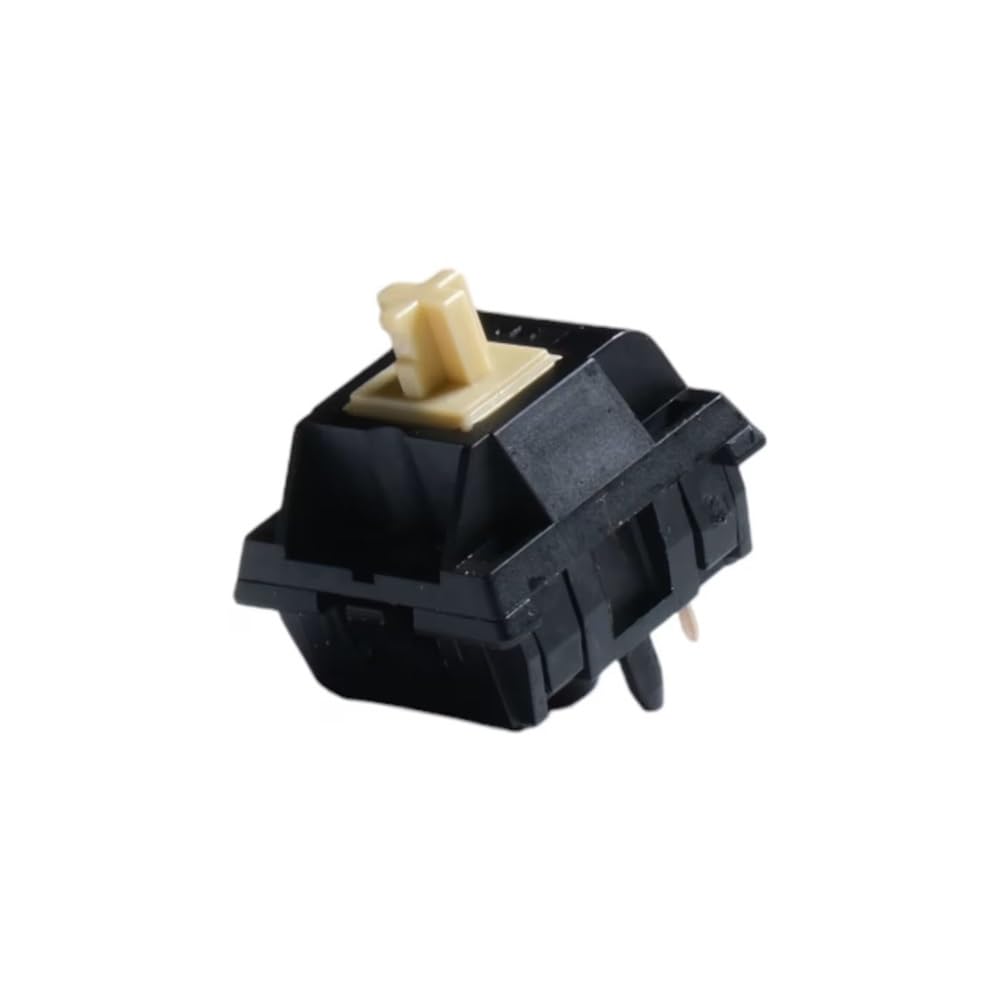 Keygeek Y3 Switch, Interrupteur Mécanique Linéaire Thocky Pré-lubrifié pour Clavier Mécanique(40g,110PCS)