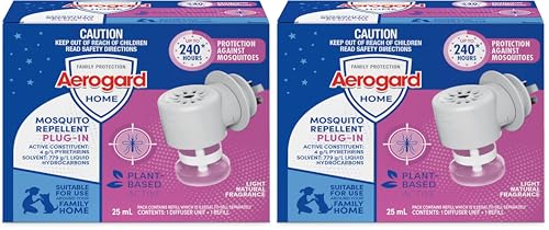 Aerogard Home Mosquito Repellent Electric Plug-in 25ml (Pack of 2)