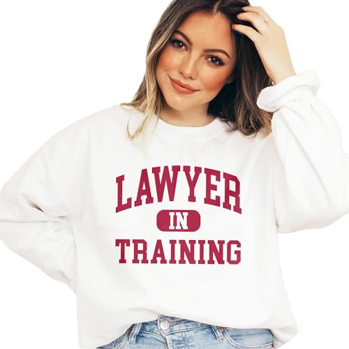 Lawyer In Training Sweatshirt - Future Lawyer Law School Student Graduation Gifts For Women - Attorney Sweater - Unisex Graphic Sweatshirt3