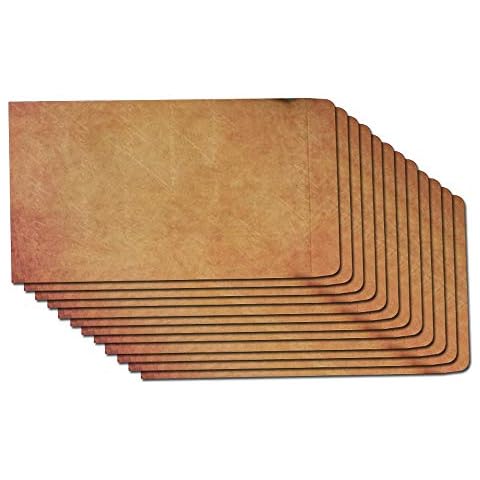 BLUGUL Sobres Vintage Kraft para Tarjetas de Felicitación (25 Piezas) Cover