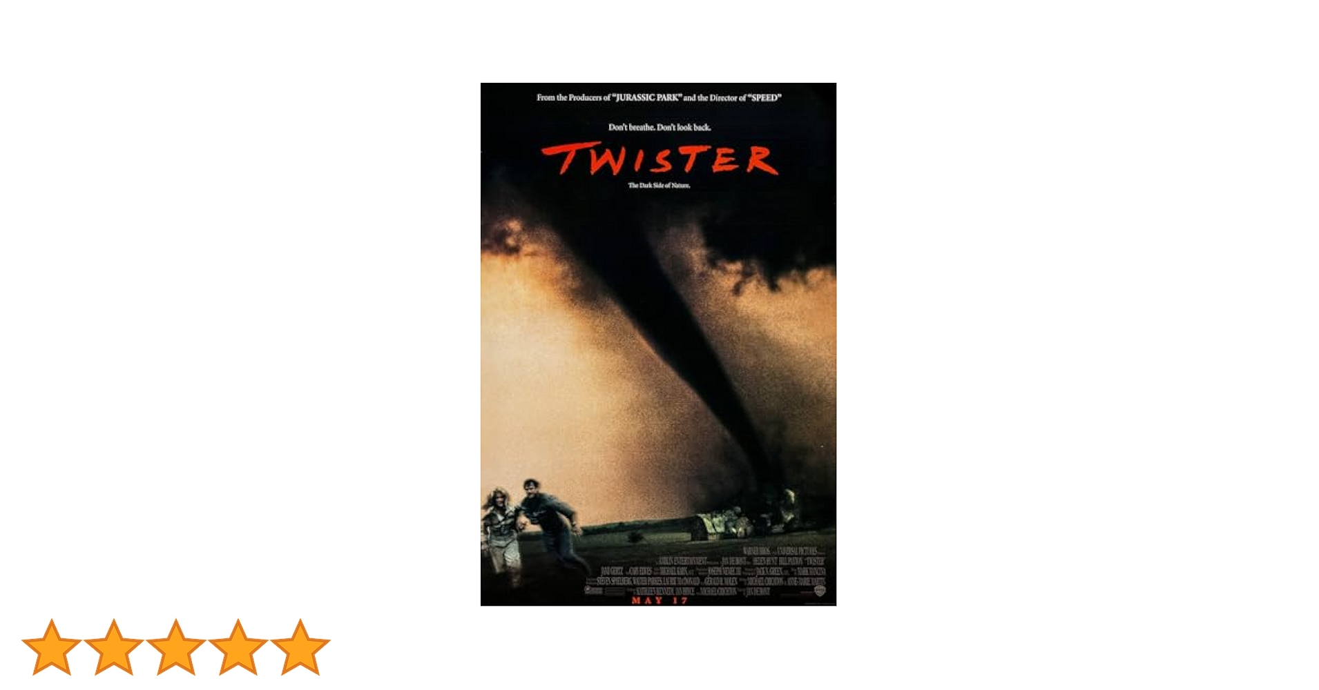 Amazon.co.jp: ツイスター 映画 ポスター 両面 オリジナル