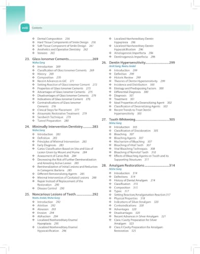 Image of Textbook of Operative Dentistry, 5 /E for BDS Students and Dental Practitioners | 35 Chapters, DCI Syllabus-Aligned with 18 Free Online Videos, Clinical Case Photos and Comparison Tables: 1