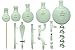 Proglass Glass Primay Organic Chemistry Kit 19/22 Lab Glassware Set