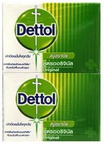 Detol Bar Soap Pine70g. Pack 4 NEW Sealed Made in Thailand