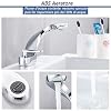 JUNSHENG-Grifo-de-bano-Curvo-Mezclador-Lavabo-Monomando-Grifo-Lavabo-Cromo-Agua-Fria-y-Caliente JUNSHENG-Grifo-de-bano-Curvo-Mezclador-Lavabo-Monomando-Grifo-Lavabo-Cromo-Agua-Fria-y-Caliente