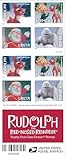 Rudolph the Red-Nosed Reindeer USPS Forever Stamps, Book of 20