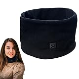 Écharpe chauffante, coussin chauffant pour la nuque - Écharpe chauffante - Coupe-vent électrique - Pour hommes et femmes - Pour l'intérieur et l'extérieur - Sports de plein air