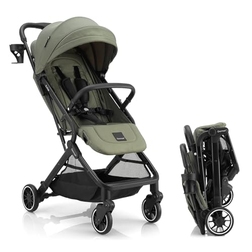 Gromast Compact Fold Baby Stroller, Lightweight Travel Toddler Stroller with