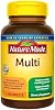 Tabletas multivitamínicas Nature Made con hierro, 130 tabletas | Multivitamínico para mujeres y hombres para soporte nutricional diario, multivitaminas para adultos, suministro para 130 días 2