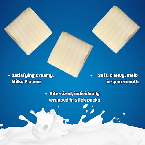 MILK FLAVOUR CHEWS STICK PACK (Box of 20) - Original Full Box Fresh Stock