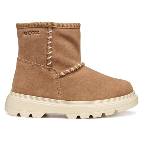 Bottines à la cheville Geox B Kiddartah Girl pour fille en cuir souple respirant