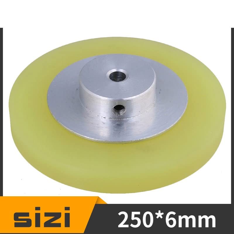 ZHAJNG ロータリーエンコーダー用アルミニウムシリコンメーターエンコーダーホイール250x6mm