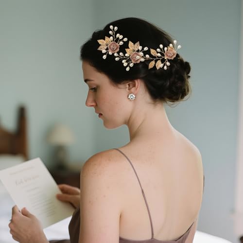 Accesorios de cabello para boda set 4 unidades miniatura 3