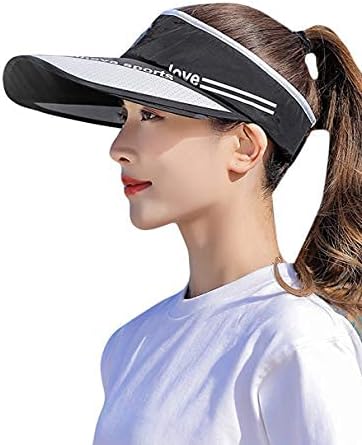 帽子 レディース 供え サンバイザー つば広 日焼け防止 Uvカット バイザー おしゃれ ゴルフ 日よけ帽子 速乾 吸汗 アウトドア 女性